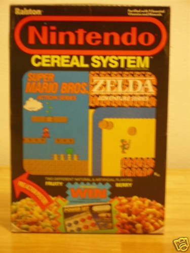 Des céréales Nintendo vendues 207.5$ sur Ebay