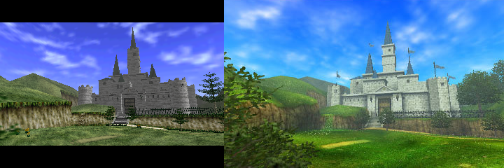 Zelda OoT 64 vs Zelda OoT 3D