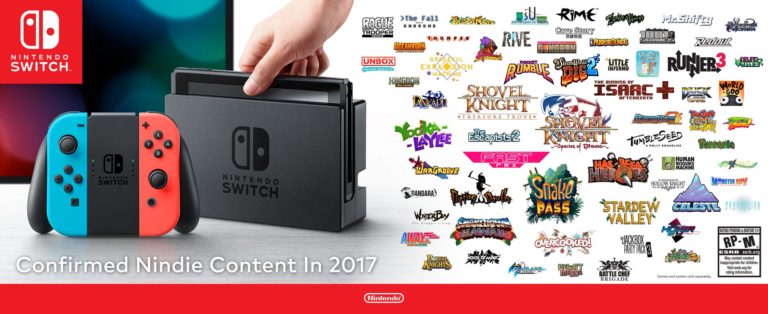 60 jeux indés sur Switch en 2017