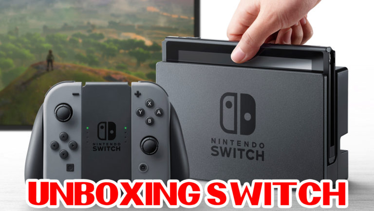 Unboxing de la Nintendo Switch