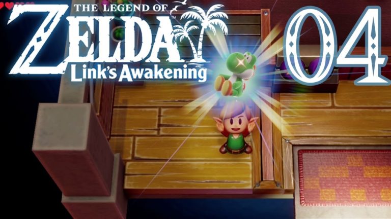 #04  – The Legend of Zelda Link's Awakening – Les bananes et peluche Yoshi….
