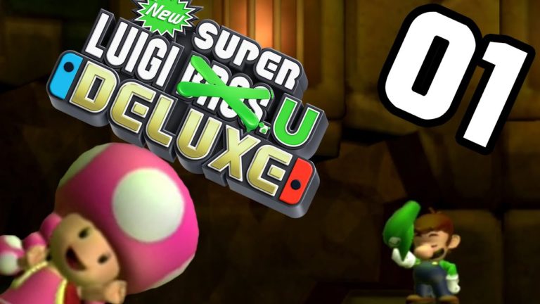 #01 🍄 New Super Luigi U Deluxe COOP – TROP FACILE ?