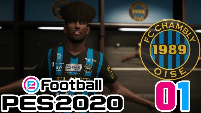 #01 ⚽⚽️ eFootbal PES 2020 – VERS UNE LÉGENDE FC CHAMBLY