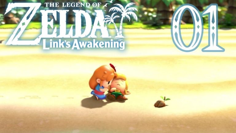 #01 – The Legend of Zelda Link's Awakening – Premier donjon