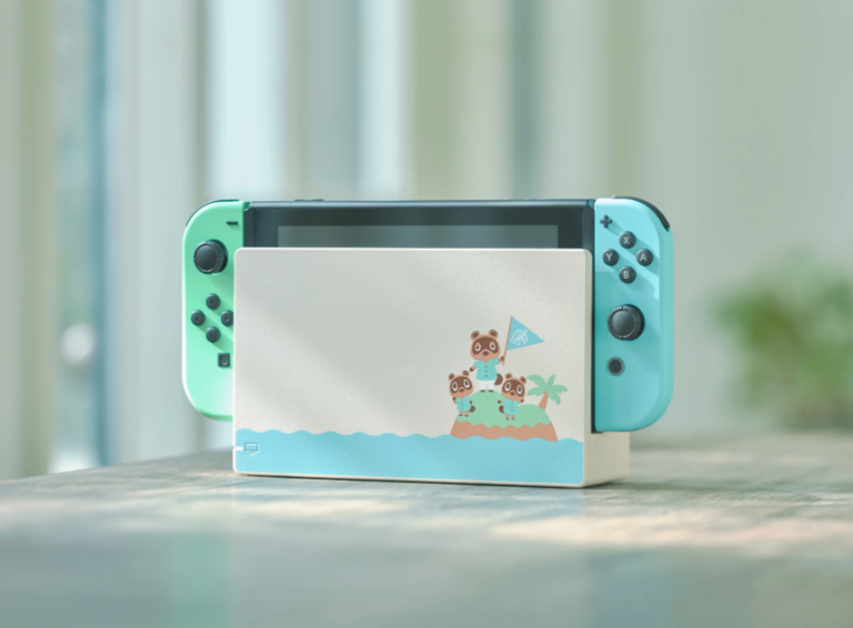 Une superbe Nintendo Switch aux couleurs d’Animal Crossing