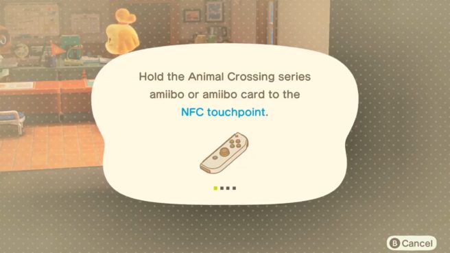 Animal Crossing: New Horizons le support des Amiibo détaillé