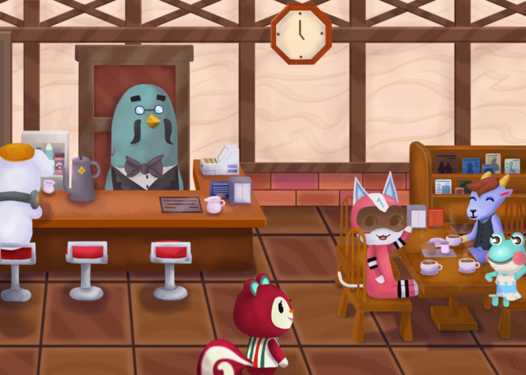 Animal Crossing: New Horizons une galerie d’art et un café pour bientôt ?