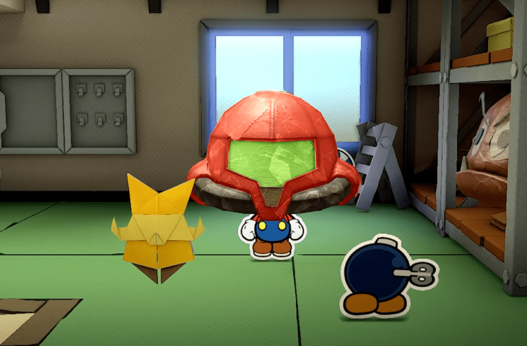 La référence à Metroid dans le trailer de Paper Mario: The Origami King