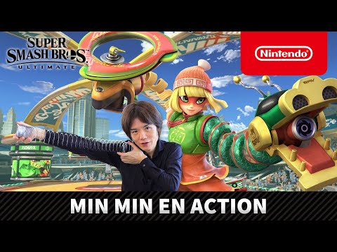 Nintendo ajoute le personnage Min Min à Super Smash Bros. Ultimate
