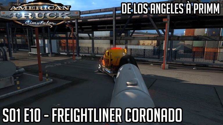 American Truck SImulator – Freightliner Coronado De Los Angeles à Primm S01 E10