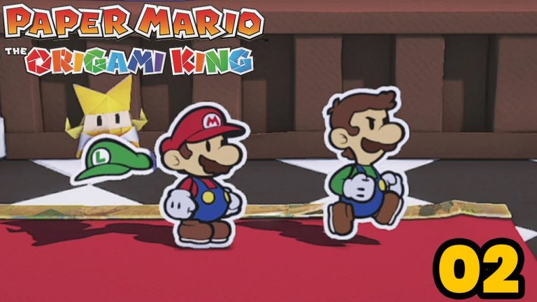 Paper Mario : The Origami King – Des machos, des égouts et Luigi #02 Gameplay FR