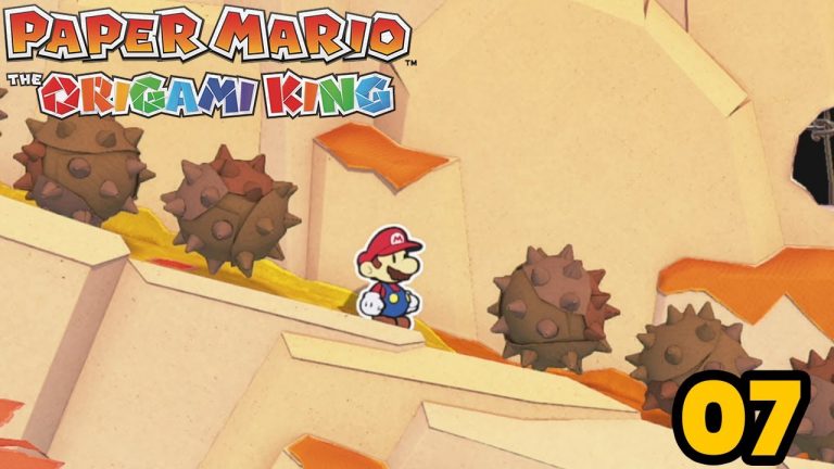 Paper Mario : The Origami King – Vallon des marrons, à la recherche de Bobby #07