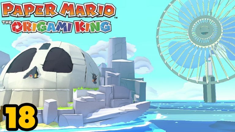 Paper Mario : The Origami King – La vaste mer, l’Île du Crane et chasse au trésor #18