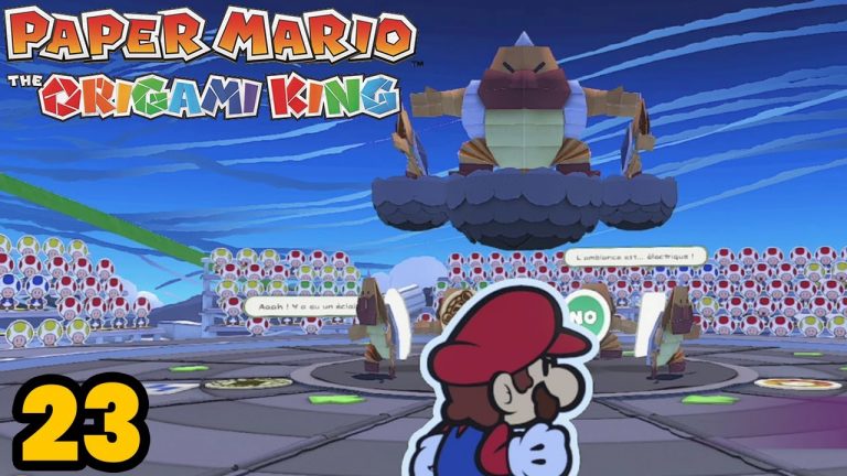 Paper Mario : The Origami King – Barrières d'clairs et Attrapé-jeté #23