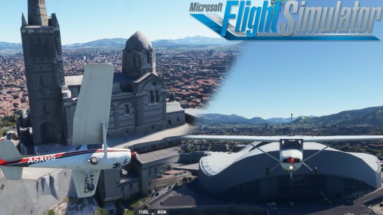 Flight Simulator 2020 – Survol de Marseille FR