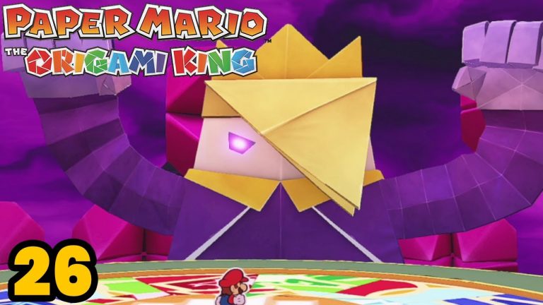 Paper Mario : The Origami King – Combat final contre Olly et ses Espli #26