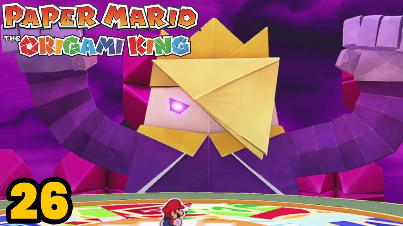 Paper Mario The Origami King Combat final contre Olly et ses Espli 26