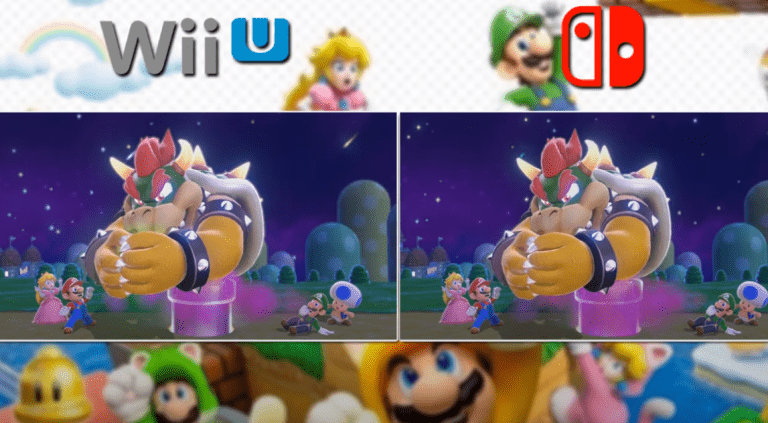 Super Mario 3d World plus rapide sur Switch que sur WiiU