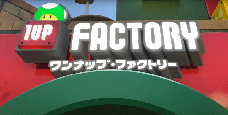 Une vidéo montre à quoi ressemble Mario Motors et 1 Up Factory au Super Nintendo World