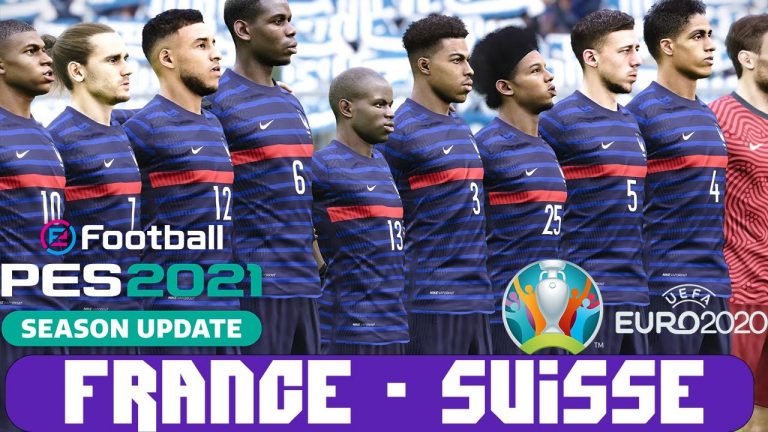 🏆⚽️ PES 2021 EURO 2021 – FRANCE SUISSE