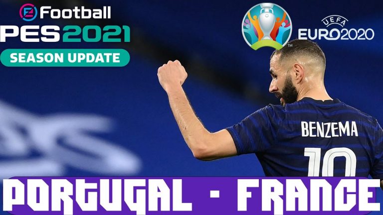 🏆⚽️ PES 2021 EURO 2021 – PORTUGAL FRANCE