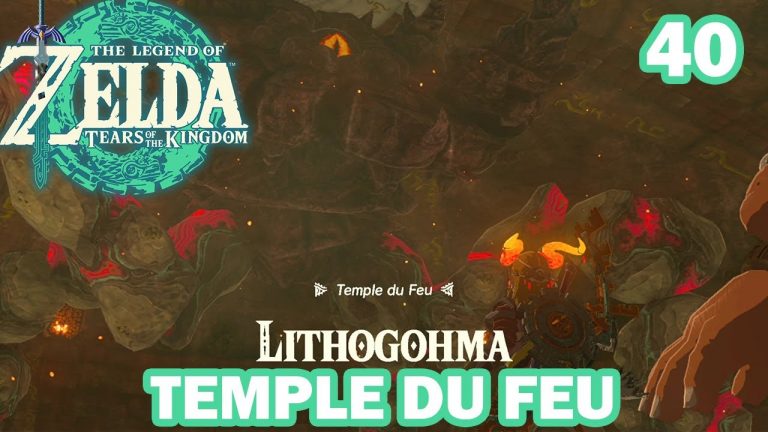 ⚔️ Zelda: Tears of the Kingdom Let's Play – Temple du Feu LithoGohma 40