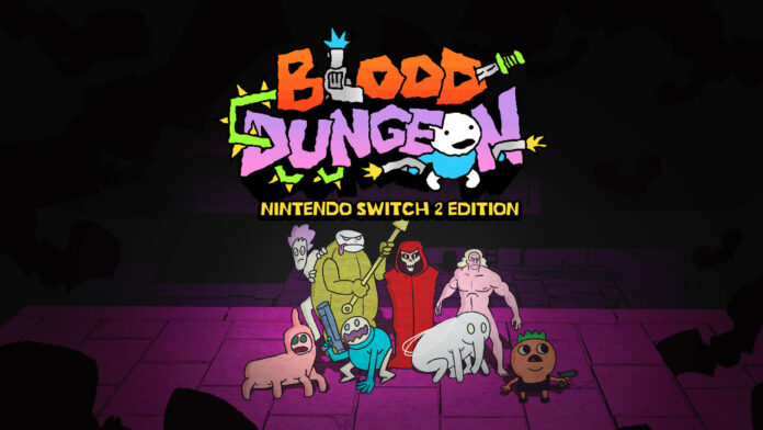 blood-dungeon-switch-2 Visuel officiel de Blood Dungeon sur Nintendo Switch 2