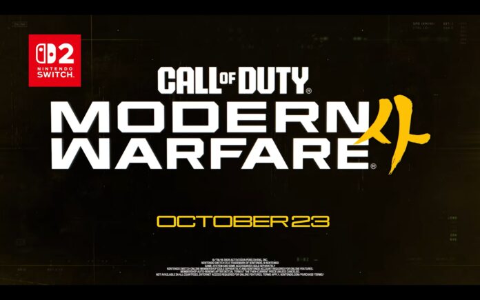 modern-warfare-4 Visuel de Call of Duty: Modern Warfare 4 sur Nintendo Switch 2