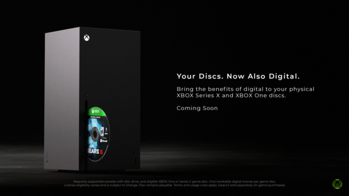 Xbox : les disques deviennent aussi numériques La fonction Xbox qui permet de réclamer une licence numérique avec un disque compatible