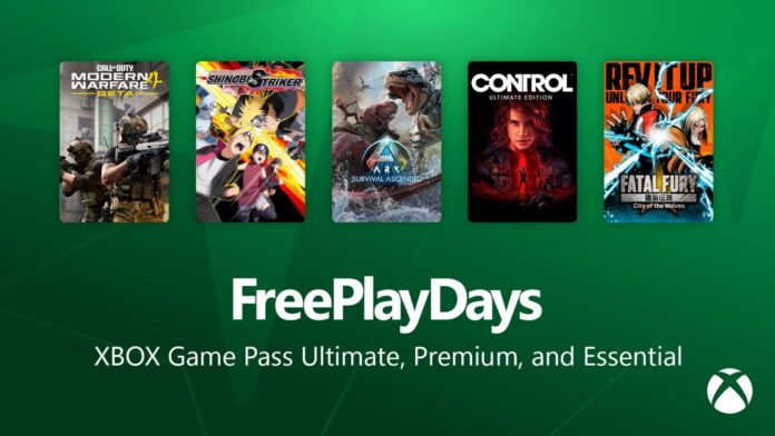 xbox-free-play-days-control-fatal-fury-aout-2026 Sélection Xbox Free Play Days avec Control Ultimate Edition et Fatal Fury City of the Wolves